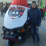 Ape car cappello Natale